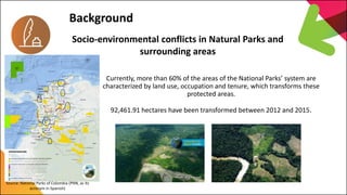 7th Capitalization Meeting
EU Land Governance Programme
Background
Source: National Parks of Colombia (PNN, as its
acronym...