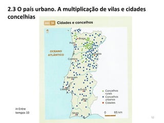 2.3 O país urbano. A multiplicação de vilas e cidades
concelhias
52
in Entre
tempos 10
 
