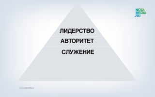 Истинная сущность лидерства