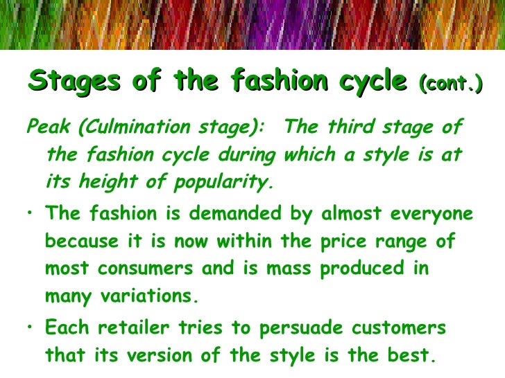 fashion cycle