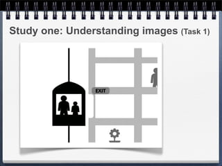 Study one: Understanding images (Task 1)
 