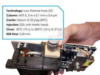 Field portable GC/MS - Technology and applications | PPTX