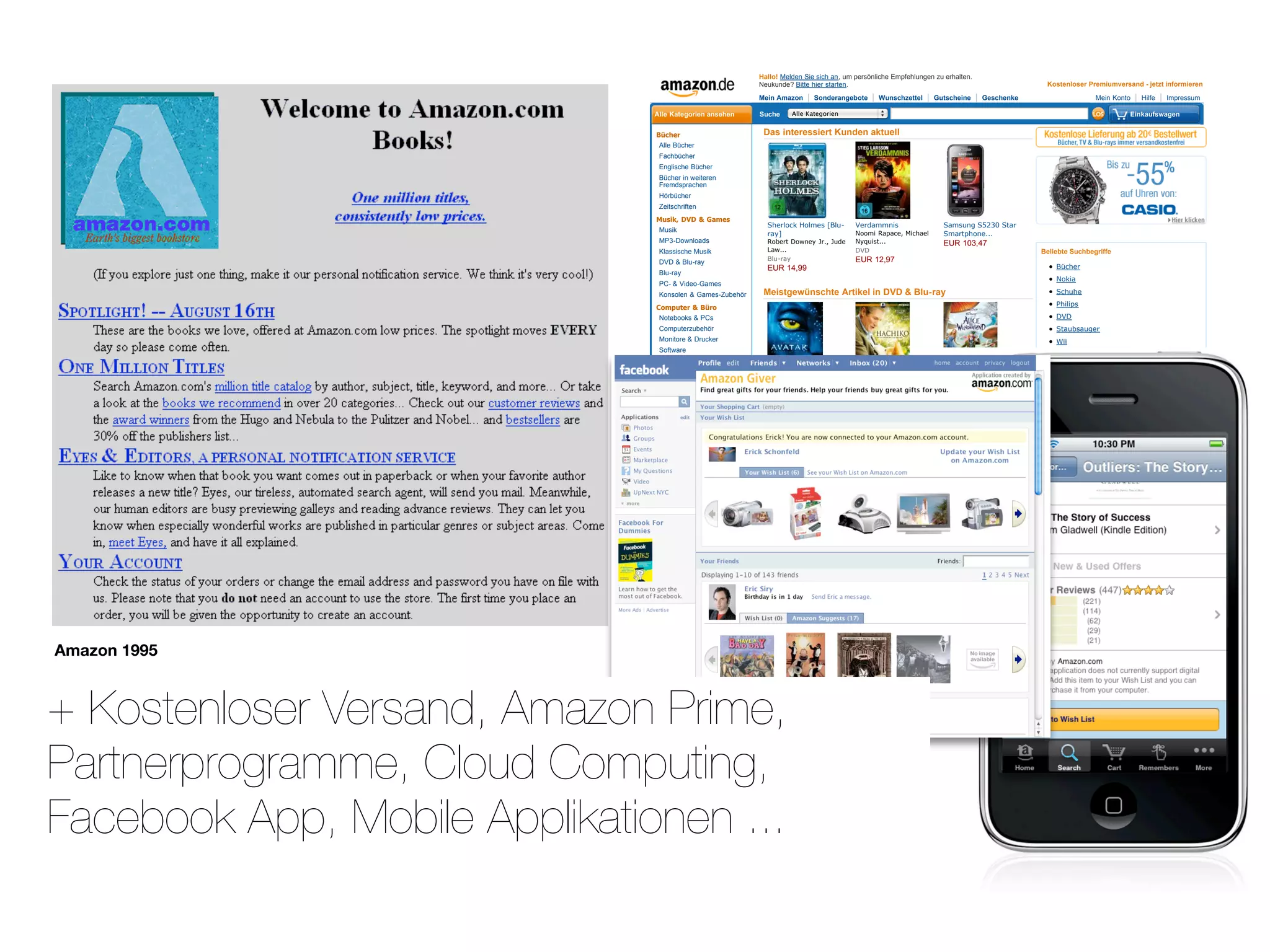 Hallo! Melden Sie sich an, um persönliche Empfehlungen zu erhalten.
                                                           Neukunde? Bitte hier starten.                                                            Kostenloser Premiumversand - jetzt informieren

                                                           Mein Amazon    |   Sonderangebote   |   Wunschzettel   |   Gutscheine   |   Geschenke                   Mein Konto   |   Hilfe   |   Impressum

                               Alle Kategorien ansehen     Suche     Alle Kategorien                                                                                        Einkaufswagen


                               Bücher                       Das interessiert Kunden aktuell
                                Alle Bücher
                                Fachbücher
                                Englische Bücher
                                Bücher in weiteren
                                Fremdsprachen
                                Hörbücher
                                Zeitschriften
                               Musik, DVD & Games
                                                             Sherlock Holmes [Blu-       Verdammnis                     Samsung S5230 Star
                               Musik
                                                             ray]                        Noomi Rapace, Michael          Smartphone...
                                MP3-Downloads                Robert Downey Jr., Jude     Nyquist...                     EUR 103,47
                                Klassische Musik             Law...                      DVD                                                       Beliebte Suchbegriffe
                                                             Blu-ray                     EUR 12,97
                                DVD & Blu-ray
                                                             EUR 14,99                                                                                 Bücher
                                Blu-ray
                                                                                                                                                       Nokia
                                PC- & Video-Games
                                Konsolen & Games-Zubehör    Meistgewünschte Artikel in DVD & Blu-ray                                                   Schuhe
                                                                                                                                                       Philips
                               Computer & Büro
                                Notebooks & PCs                                                                                                        DVD
                                Computerzubehör                                                                                                        Staubsauger
                                Monitore & Drucker                                                                                                     Wii
                                Software
                                                                                                                                                       Bench
                                PC- & Video-Games
                                                                                                                                                       MP3 Download
                                Bürobedarf
                                                                                                                                                       Lego
                               Elektronik & Foto             Avatar - Aufbruch           Hachiko - Eine                 Alice im Wunderland
                                                             nach Pandora                wunderbare                     Mia Wasikowska, Johnny         Playstation 3
                                Kamera & Foto
                                                             Sam Worthington, Zoë        Freundschaft                   Depp...                        Justin Bieber
                                Telefone & Handys
                                                             Saldaña...                  Richard Gere, Joan             DVD
                                TV & Video                   DVD                         Allen, Sara...                 EUR 14,99
                                MP3-Player & HiFi            EUR 11,95                   DVD
                                Navigation & Car-HiFi                                    EUR 11,95
                                Konsolen & Games-Zubehör    › Die meistgewünschten Artikel in DVD & Blu-ray
                                Haushaltsgeräte &
                                Staubsauger
                                Alle Produkte               Digitalkameras-Bestseller
                               Küche, Haus & Garten
                                Haushaltsgeräte &
                                Staubsauger
                                Wohnen & Lifestyle
                                Kochen & Essen
                                Beleuchtung
                                Garten & Haustier
                                                             Canon PowerShot             Samsung ES73                   Canon Digital IXUS
                                Alle Produkte                SX210 IS...                 Digitalkamera silber           100 IS...
                               Baumarkt & Auto               EUR 289,80                  EUR 79,00                      EUR 149,90
                                Baumarkt                    › Alle Bestseller in Digitalkameras ansehen
                                Auto & Motorrad
                                Navigation & Car-Hi-Fi
                                                            Mund- & Zahnpflege-Bestseller
                               Drogerie & Parfümerie
                                Drogerie & Körperpflege
                                Parfümerie & Kosmetik
Amazon 1995                    Spielzeug & Baby
                                Spielzeug
                                Baby




+ Kostenloser Versand, Amazon Prime,
                                Kinderwelt
                                Brettspiele
                                                             Braun Oral-B                Braun Oral-B                   Braun Oral-B
                               Kleidung, Schuhe & Uhren      Aufsteckbürsten...          Aufsteckbürsten...             Professional Care
                                Bekleidung                                                                              500...
                                Schuhe                                                                                  EUR 29,45




Partnerprogramme, Cloud Computing,
                                Schmuck
                                                            › Alle Bestseller in Mund- & Zahnpflege ansehen
                                Uhren
                                Handtaschen
                               Sport & Freizeit
                                Alle Produkte




Facebook App, Mobile Applikationen ...
                                Fitness
                                Sportswear
                                Fußball
                                Radsport
                                Camping & Outdoor




                                Für Sie dokumentiert (Was           ist das?)

                                Sobald Sie sich Produktseiten oder Suchergebnisse angesehen haben, finden Sie diese Seiten zu Ihrer Information hier aufgeführt.


                                › Besuchen Sie Ihre persönliche Seite
 