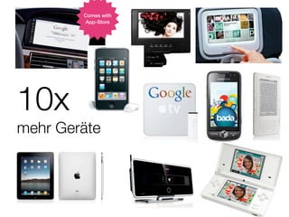 Comes with
        App-Store




10x
mehr Geräte
 