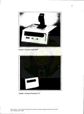 Dewi Vindani : Cairan Sulkus Gingiva Dan Peranannya Dalam Bidang Kedokteran Gigi, 2007.
USU e-Repository © 2008
 