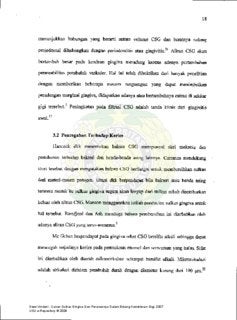 Dewi Vindani : Cairan Sulkus Gingiva Dan Peranannya Dalam Bidang Kedokteran Gigi, 2007.
USU e-Repository © 2008
 