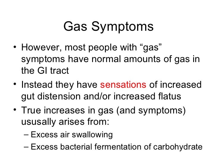 What is the treatment for abdominal gas?