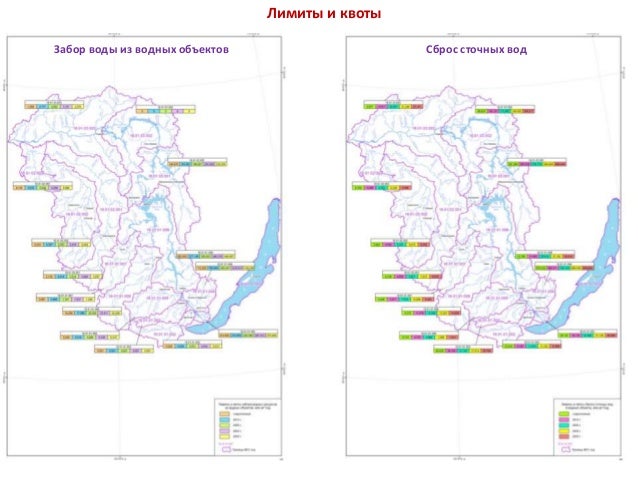 Схема реки ангара