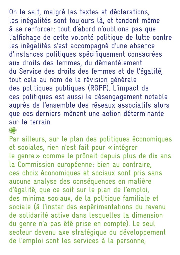 Colloque egalite homme/femme, octobre 2009
