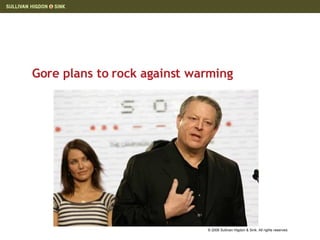 Gore plans to rock against warming 