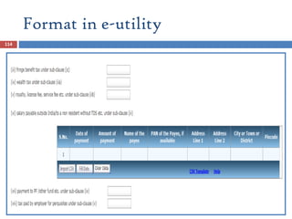Format in e-utility
114
 