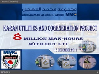 Mohammad Al-Mojil Group
01/01/2012 1
 