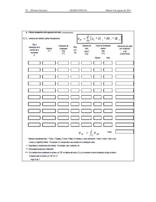 70   (Primera Sección)   DIARIO OFICIAL   Martes 9 de agosto de 2011
 