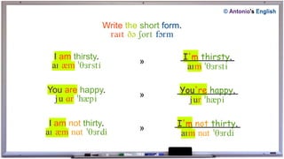 21. Short forms - Formas cortas | PDF