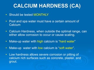Understanding Pool & Spa Water Testing | PPT