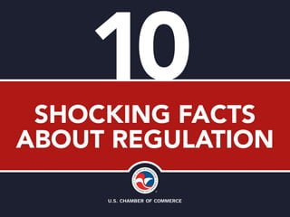 10

SHOCKING FACTS
ABOUT REGULATION

 