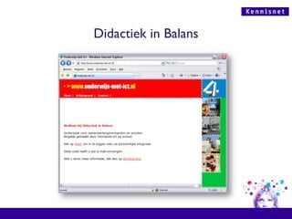 Didactiek in Balans 