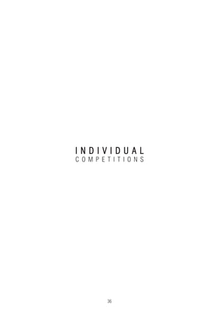 36
I N D I V I D U A L
C O M P E T I T I O N S
 