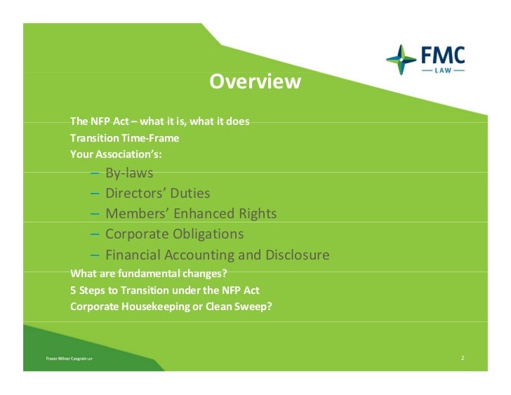 Canada NotforProfit Corporations Act