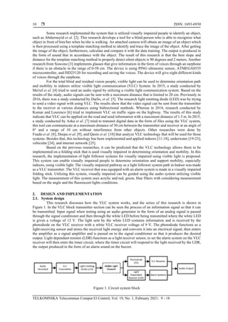  ISSN: 1693-6930
TELKOMNIKA Telecommun Comput El Control, Vol. 19, No. 1, February 2021: 9 - 18
10
Some research implemen...