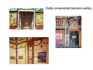 Primeiro estilo, Estilo incrustação
 