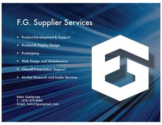 F.G. Supplier Services_G
