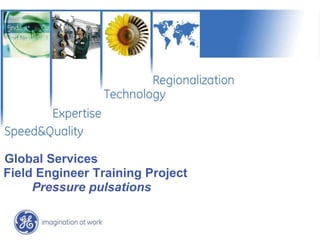 Global Services
Field Engineer Training Project
Pressure pulsations
 