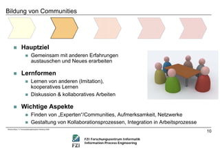 Microlearning und der Wissensreifungsprozess