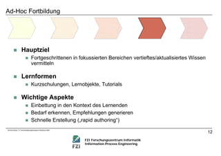 Microlearning und der Wissensreifungsprozess