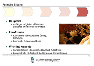 Microlearning und der Wissensreifungsprozess