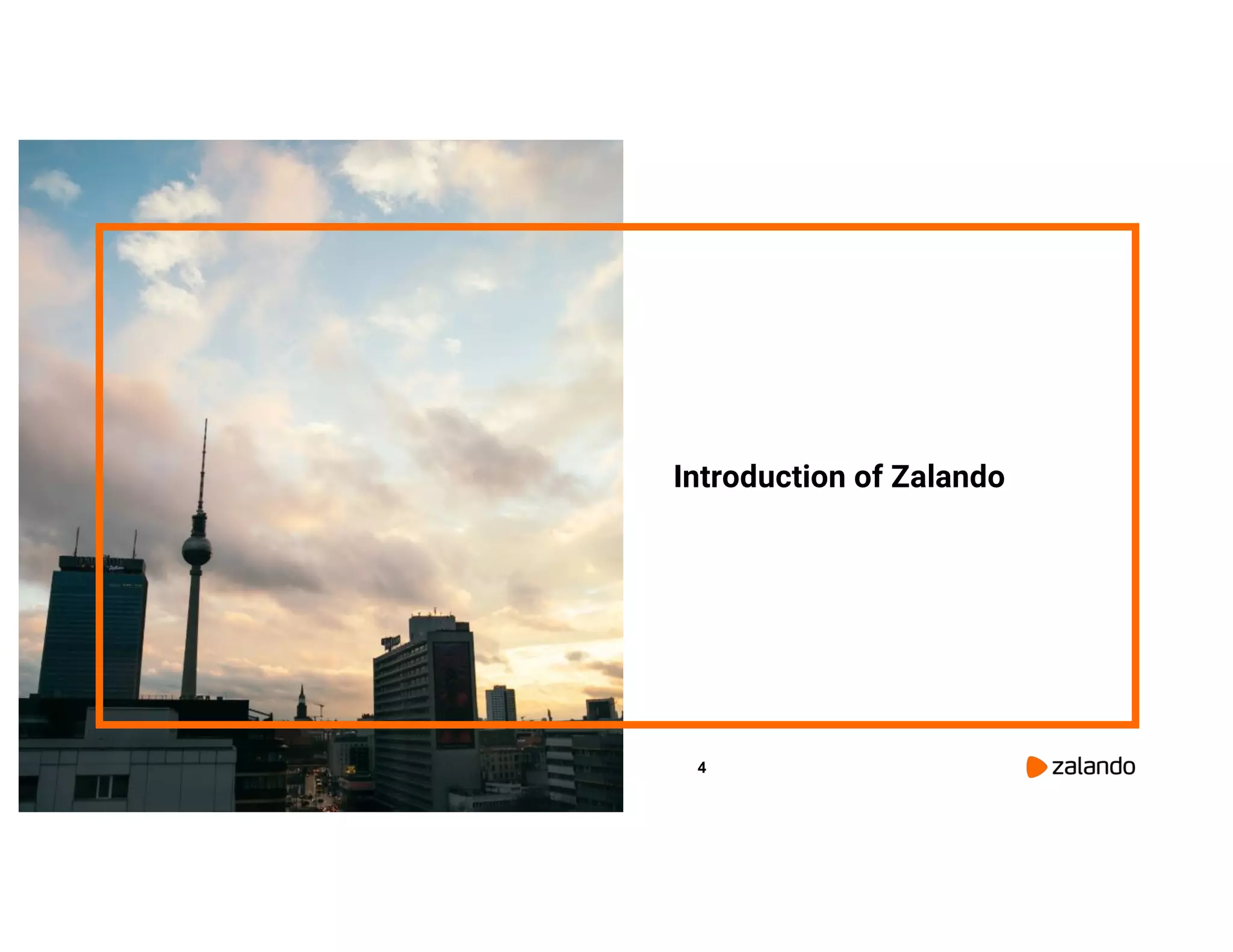 4 Introduction of Zalando 