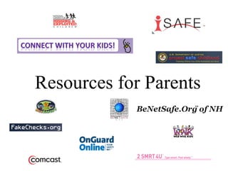 Resources for Parents 