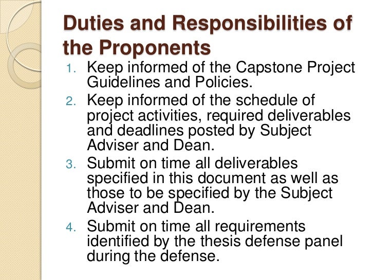 IT 415 Capstone Project Orientation