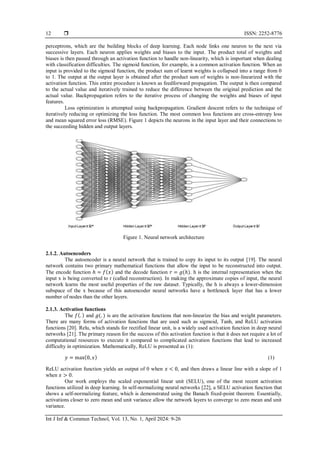 Predicting anomalies in computer networks using autoencoder based ...