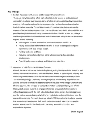 Key findings:
1. Factors Associated with Access and Success in Dual Enrollment:
There are many factors that affect high sc...