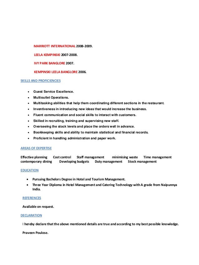 multi task resumes