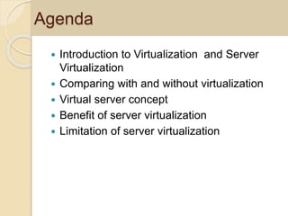 What is Virtualization | PPTX