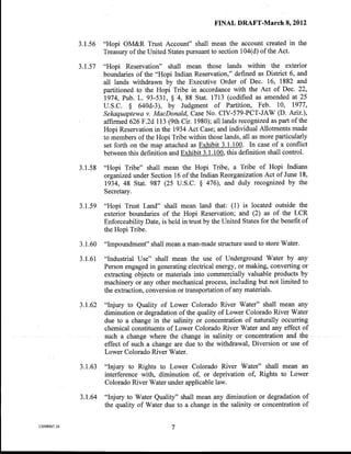 Navajo Nation Council Legislation To Approve Navajo Hopi Lcr Water Ri