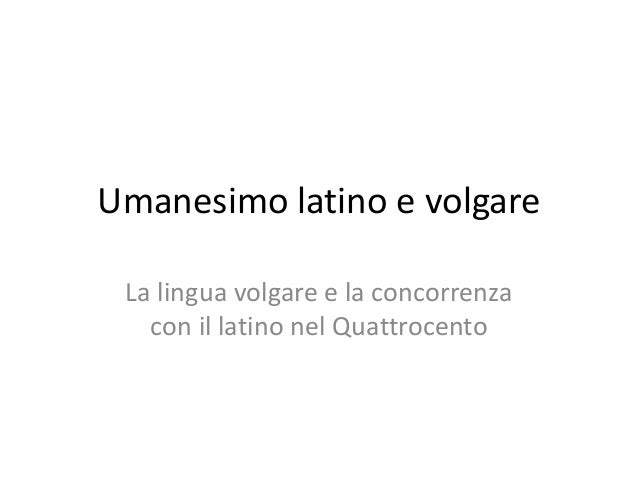 023 Umanesimo Latino E Volgare