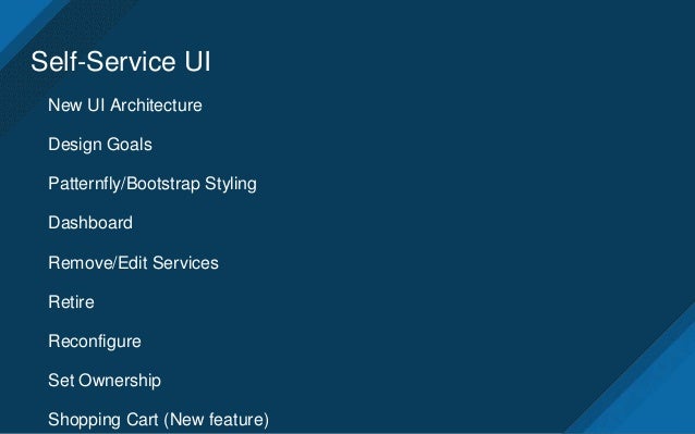 ui self service