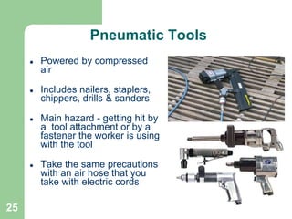 Construction electrical safety 023 Power and Hand Tools Safety.ppt