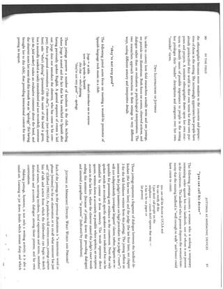 writing ethnographic field notes