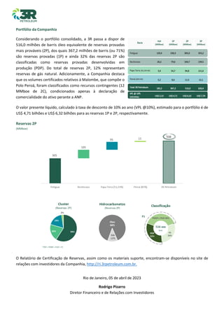 Informe de Óleo & Gás - Abril/2023