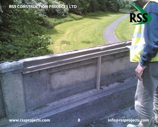 RSS CONSTRUCTION PROJECTS LTD
www.rssprojects.com 8 info@rssprojects.com
Profile boards to support the reconstruction of the coping.
 