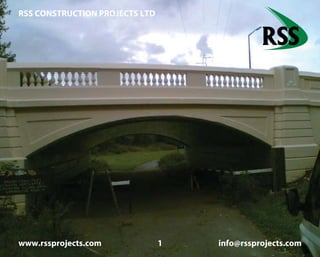 RSS CONSTRUCTION PROJECTS LTD
www.rssprojects.com 1 info@rssprojects.com
BLACK BEAR BRIDGE
CLIENT: WARRINGTON BOROUGH COUNCIL
 