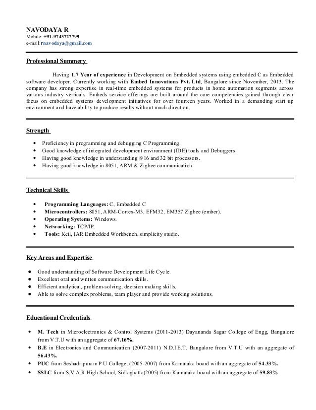 navodaya r experience resume a r resume