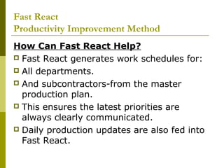026 Fast React-Productivity improvement | PPT