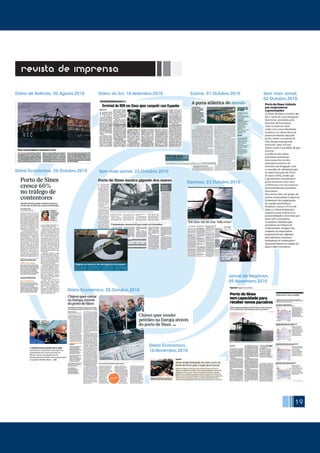 19
revista de imprensa
Diário Económico, 20.Outubro.2010
Sem mais Jornal,
02.Outubro.2010
Sem mais Jornal, 23.Outubro.2010
Expresso, 23.Outubro.2010
Diário Económico,
10.Novembro.2010
Jornal de Negócios,
09.Novembro.2010
Diário de Noticias, 02.Agosto.2010 Diário do Sul, 10.Setembro.2010 Exame, 01.Outubro.2010
Diário Económico, 25.Outubro.2010
 