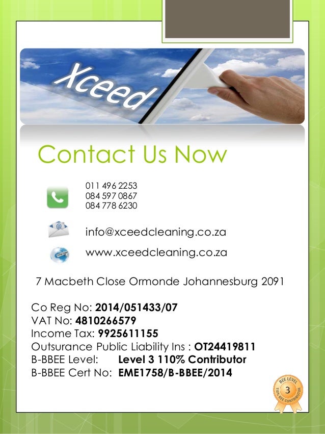 xceed cleaning services pty ltd company profile 4 cleaning company profile sample