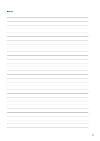 31
Notes
 